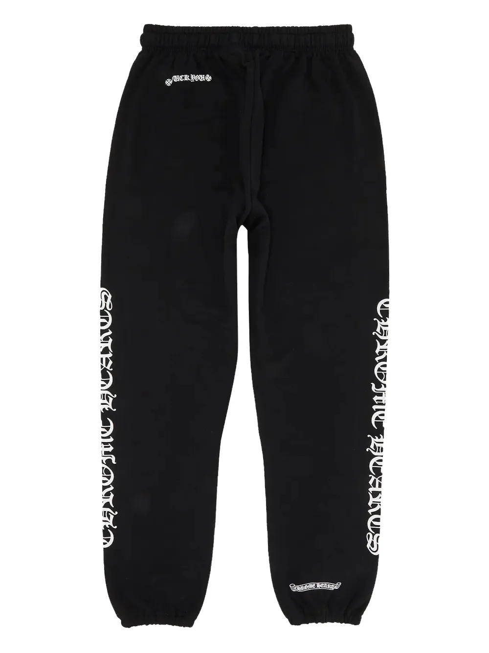 Chrome Hearts Logo-print Track Pants In Black