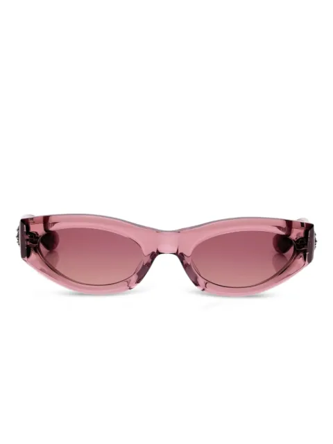Chrome Hearts cat-eye frame sunglasses
