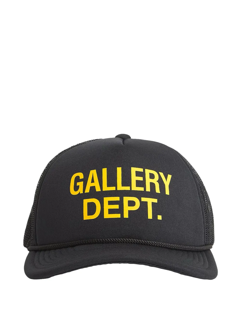 GALLERY DEPT. logo print trucker hat | Black | Image 1