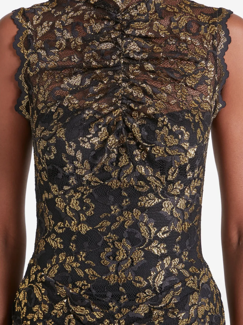 Temperley London Orris Sleeveless Gown In Black