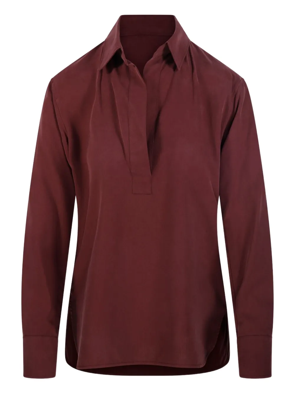 Max Mara Mirko ロングスリーブ ブラウス - レッド Max Mara Mirko ロングスリーブ ブラウス - レッド