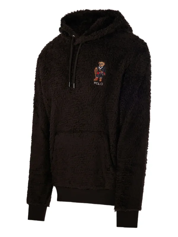 Polo Ralph Lauren Polo Bear Embroidered Hoodie Brown FARFETCH PH