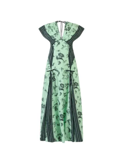 Rosie Assoulin robe mi-longue à fleurs