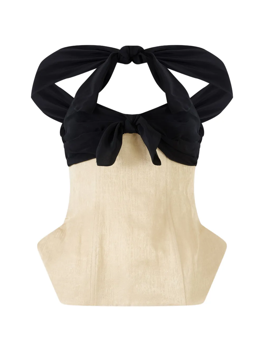 Rosie Assoulin Top con peplum - Toni neutri