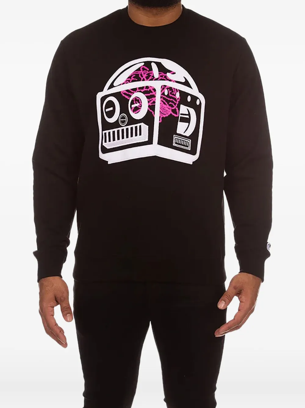 Billionaire Boys Club Brainwaves Crewneck Sweatshirt In Black