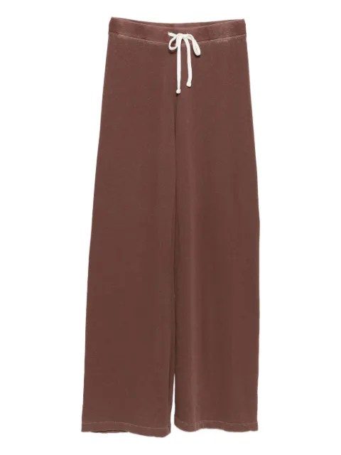 James Perse pantalones rectos de algodón