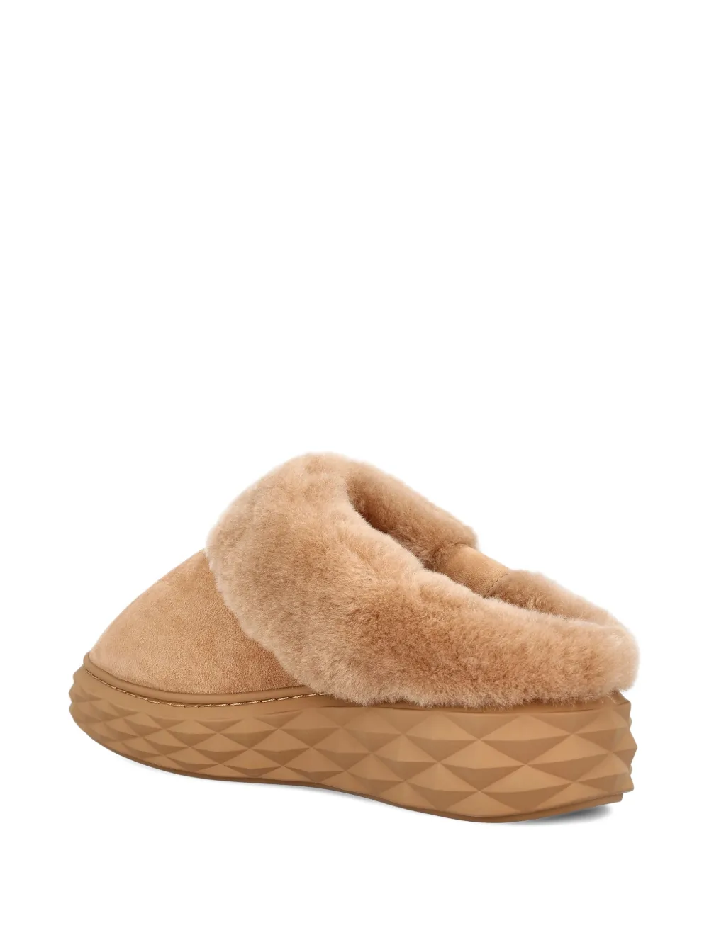 Jimmy Choo Diamond Maxi mules Brown