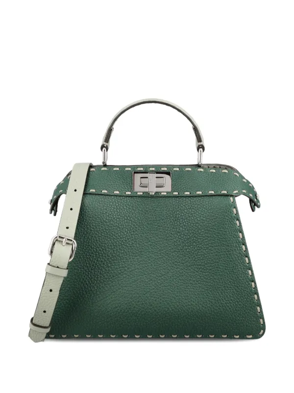 FENDI ピーカブー I See U ハンドバッグ S | グリーン | FARFETCH JP