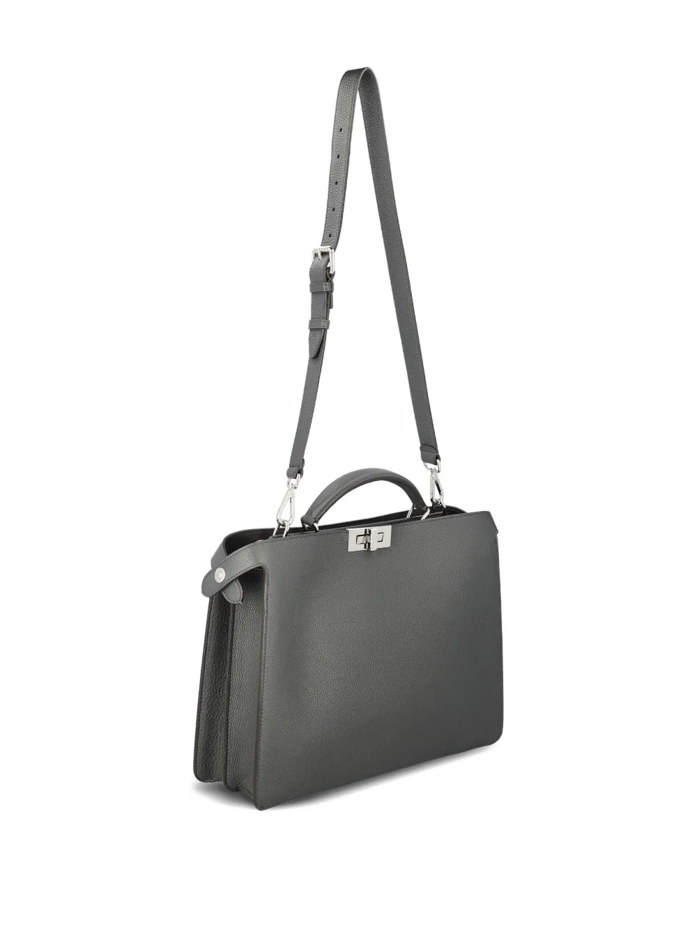 FENDI Peekaboo IseeU shopper Grijs