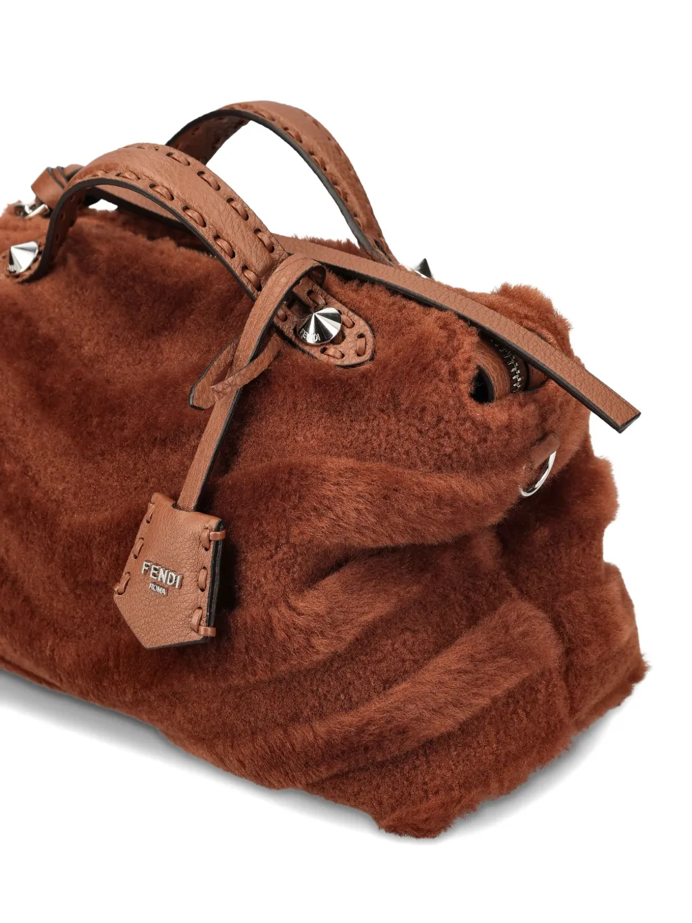 Fendi Medium By The Way Selleria Tote In Brown