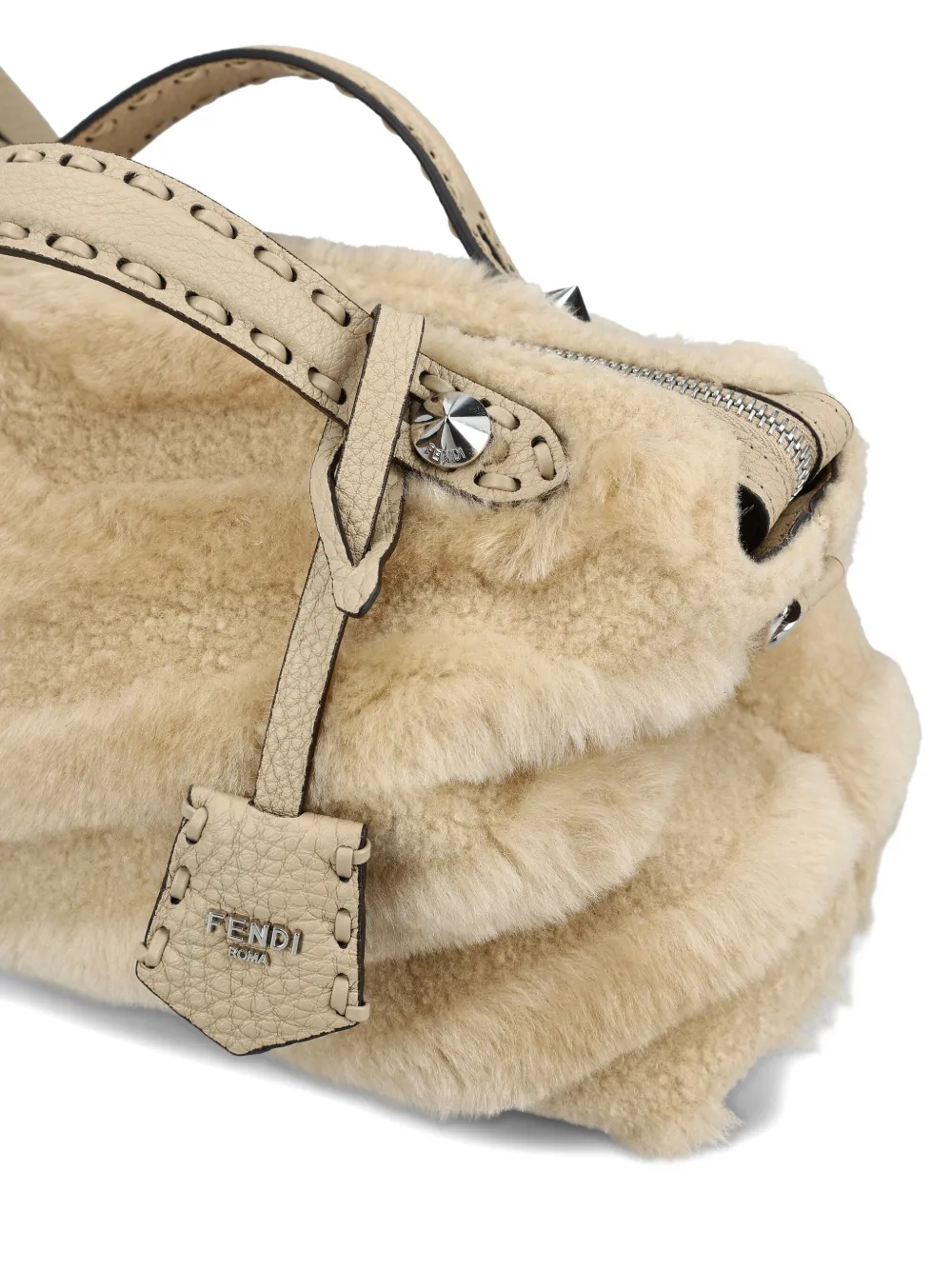 Fendi Medium By The Way Selleria Tote In Neutral