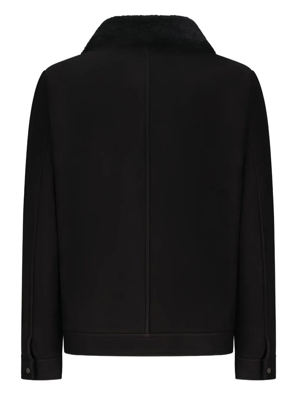 Salvatore Santoro fleece-collar suede jacket | Leather Jackets | Image 2