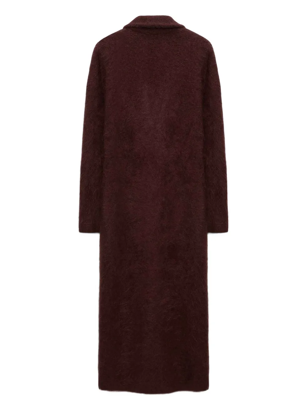 Dorothee Schumacher Single-breasted Long Coat In Brown