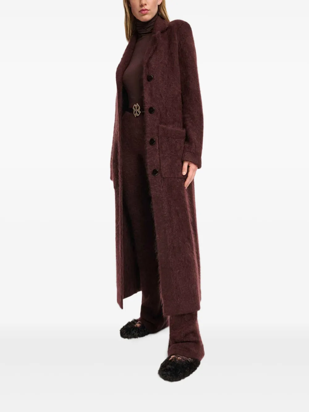Dorothee Schumacher single-breasted long coat | Single Breasted Coats | Image 2