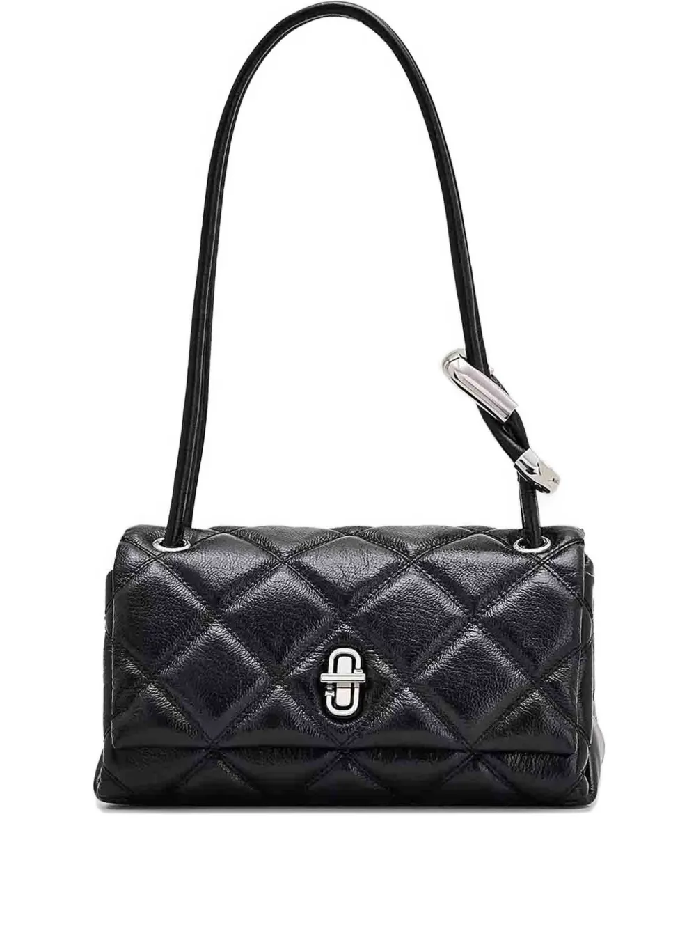 Marc Jacobs Quilted Leather Shoulder Bag In Black