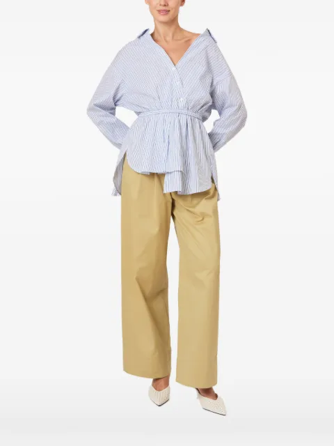 Rosie Assoulin Top con vita elasticizzata