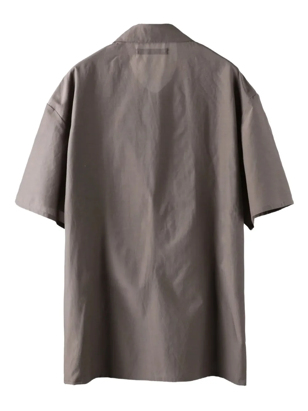 Post Archive Faction silk blend shirt - Bruin