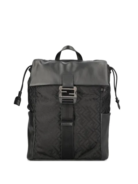 FENDI Flux buckled backpack