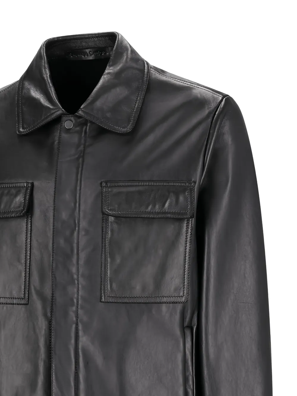 Salvatore Santoro flap-pocket leather jacket | Leather Jackets | Image 2
