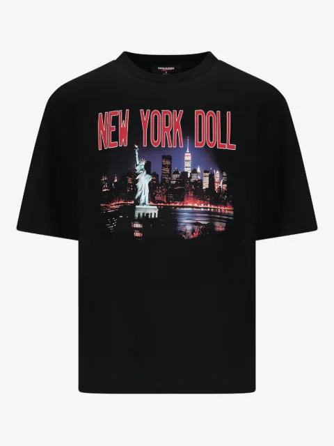 DSQUARED2 playera holgado en colaboración con Vaquera