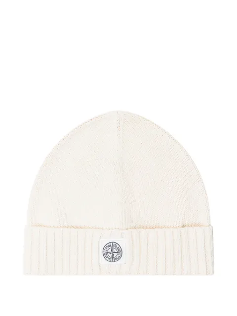 Stone Island Junior ribbed beanie