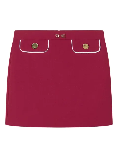 Elisabetta Franchi La Mia Bambina faux pockets skirt