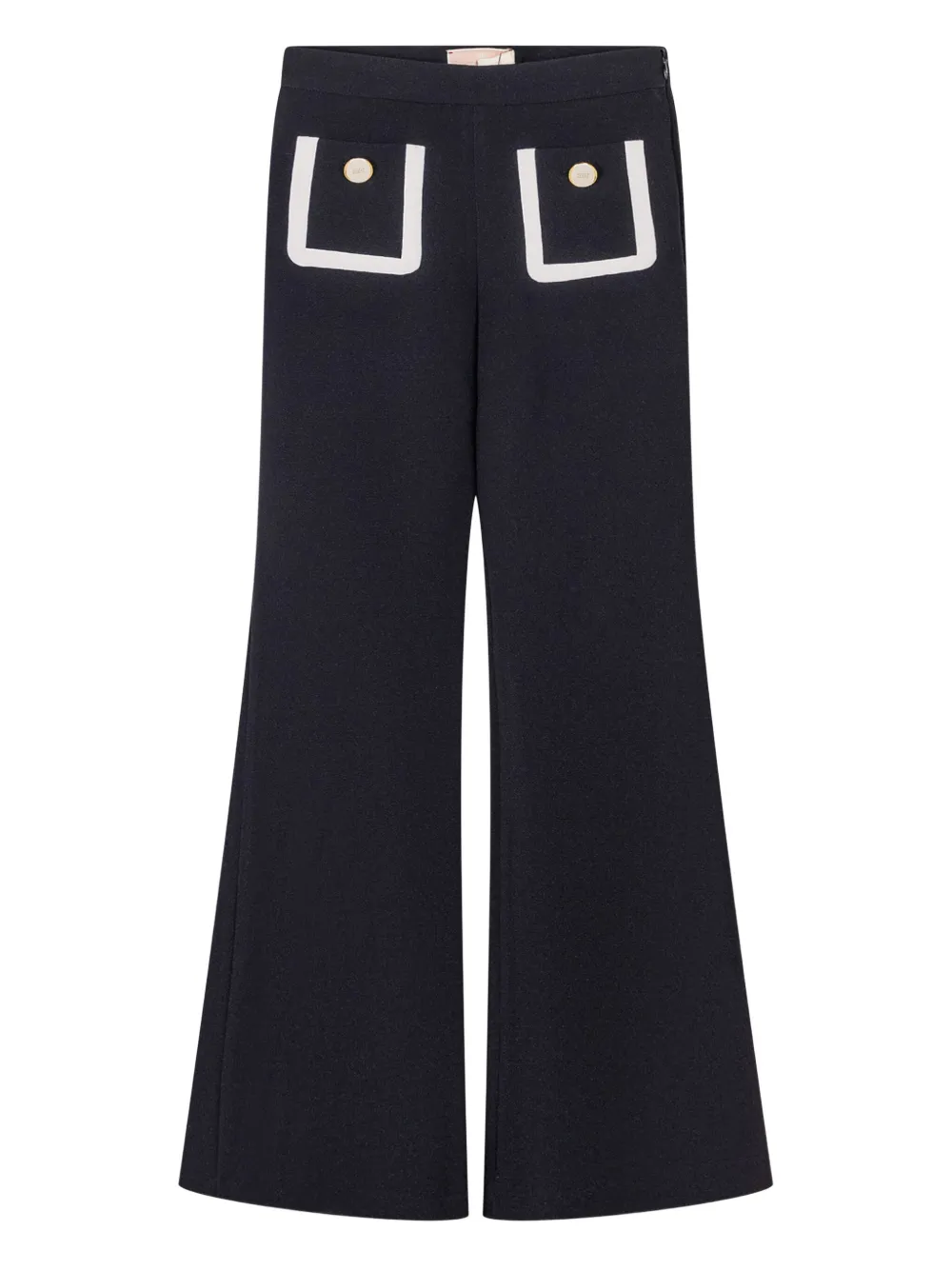Elisabetta Franchi La Mia Bambina crepe pocket trousers | Boys Casual Trousers | Image 2