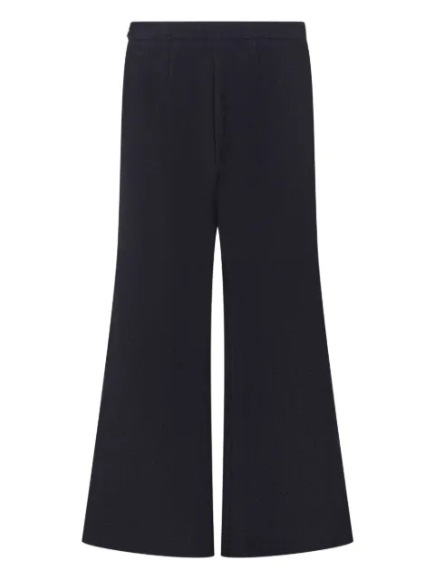 Elisabetta Franchi La Mia Bambina crepe pocket trousers