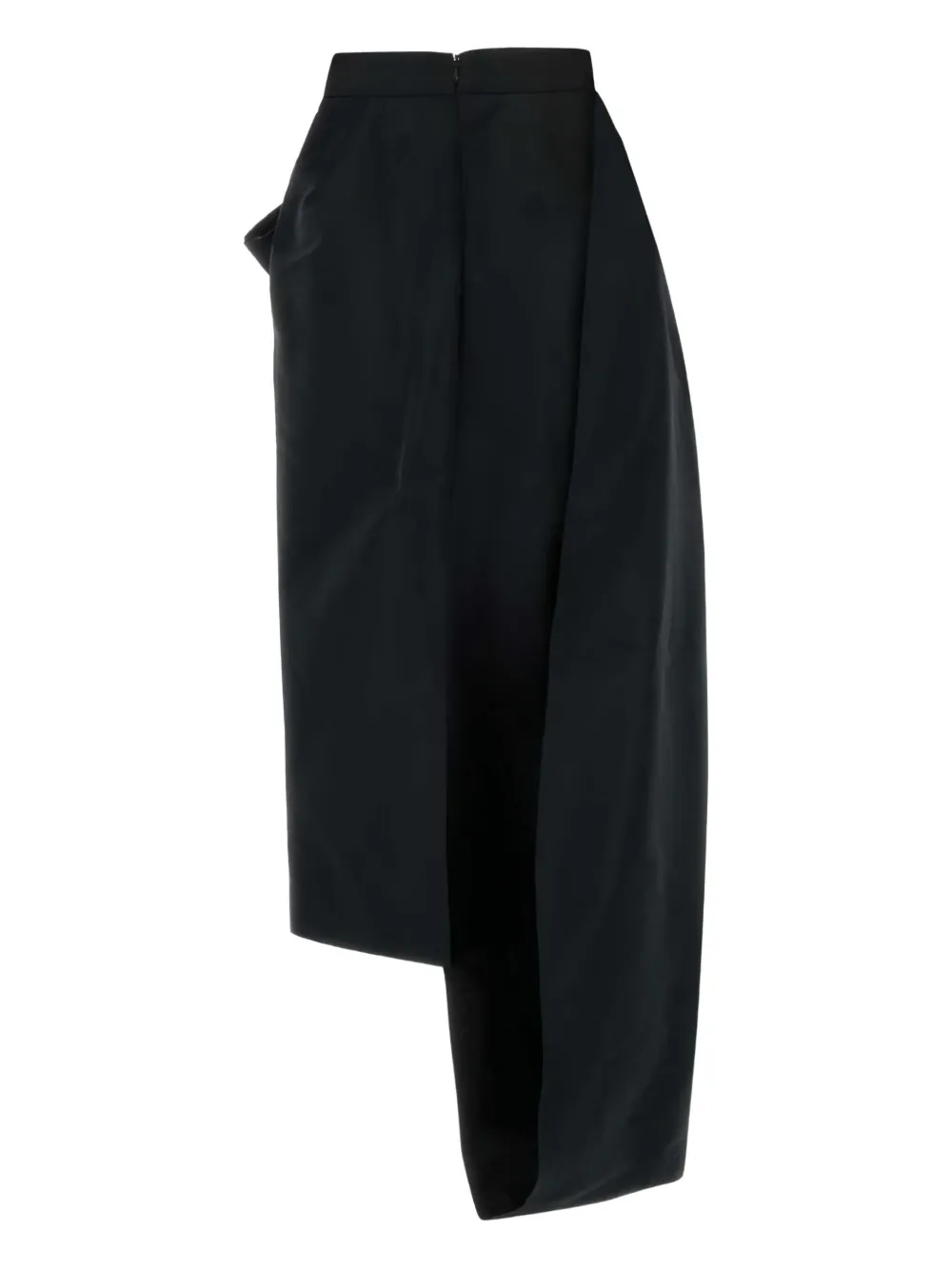 Givenchy Rok met gedrapeerde strik - Zwart