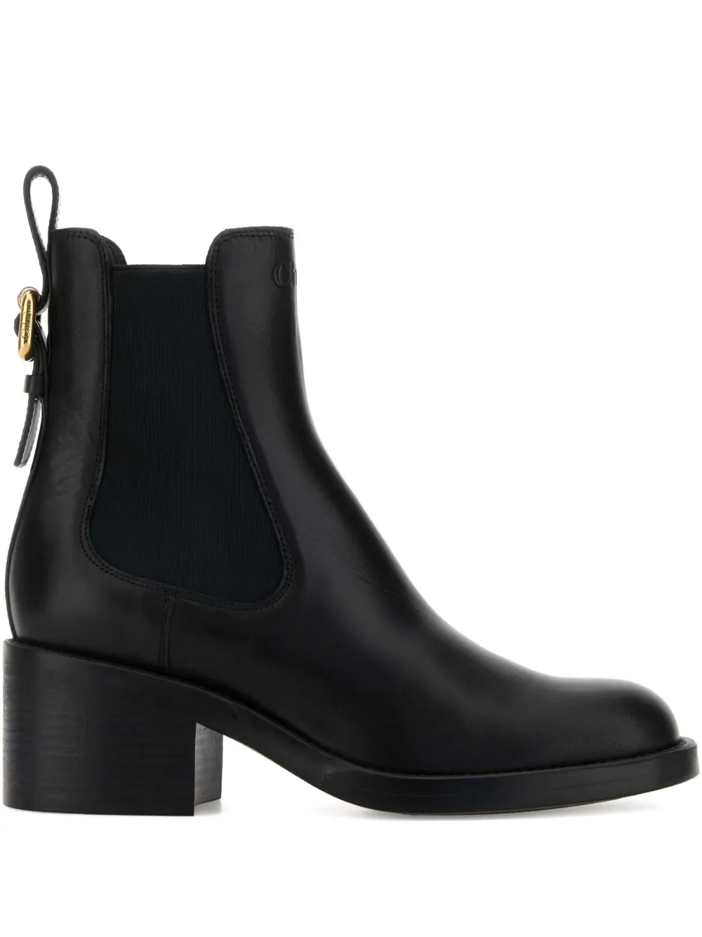 Chloé Dakota Ankle Boots Featuring Block Heel In Black