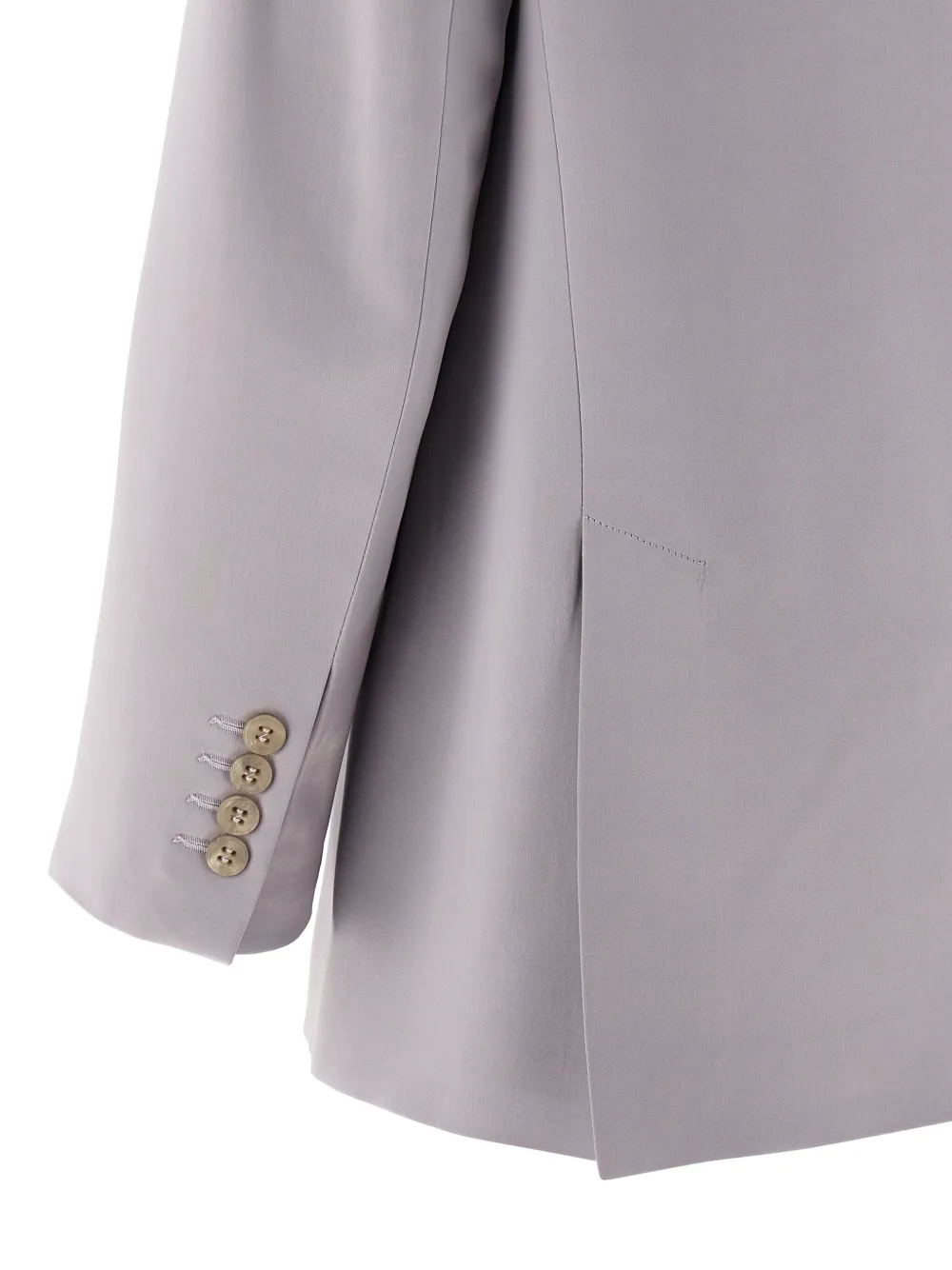 Peserico Lace-up Dress Coat In Gray