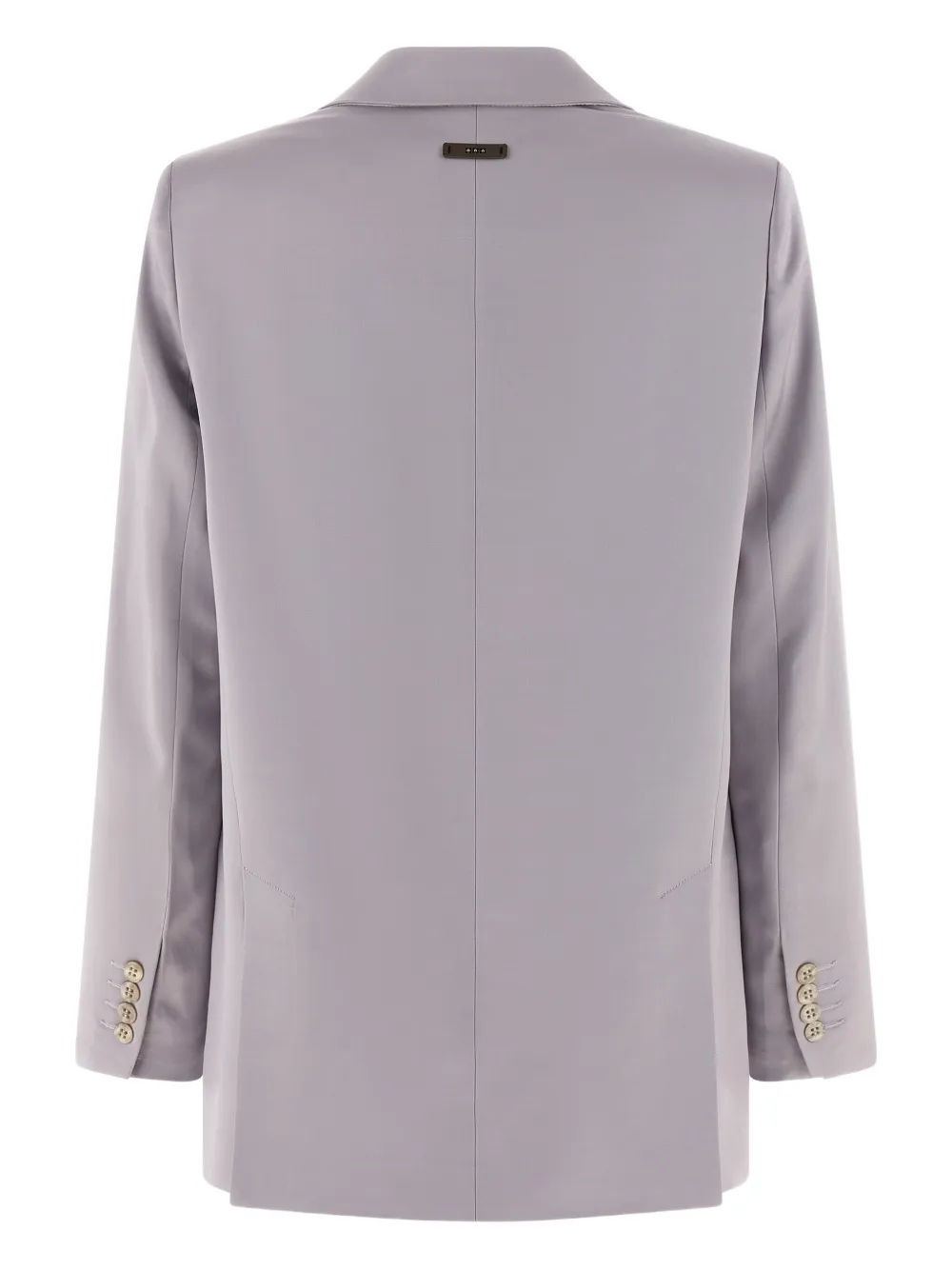 Peserico Lace-up Dress Coat In Gray