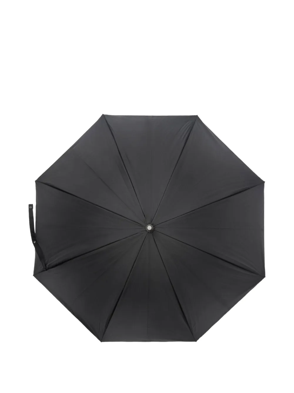 Burberry Walking check-lined umbrella - Nero