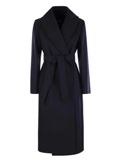 Max Mara belted wrap coat