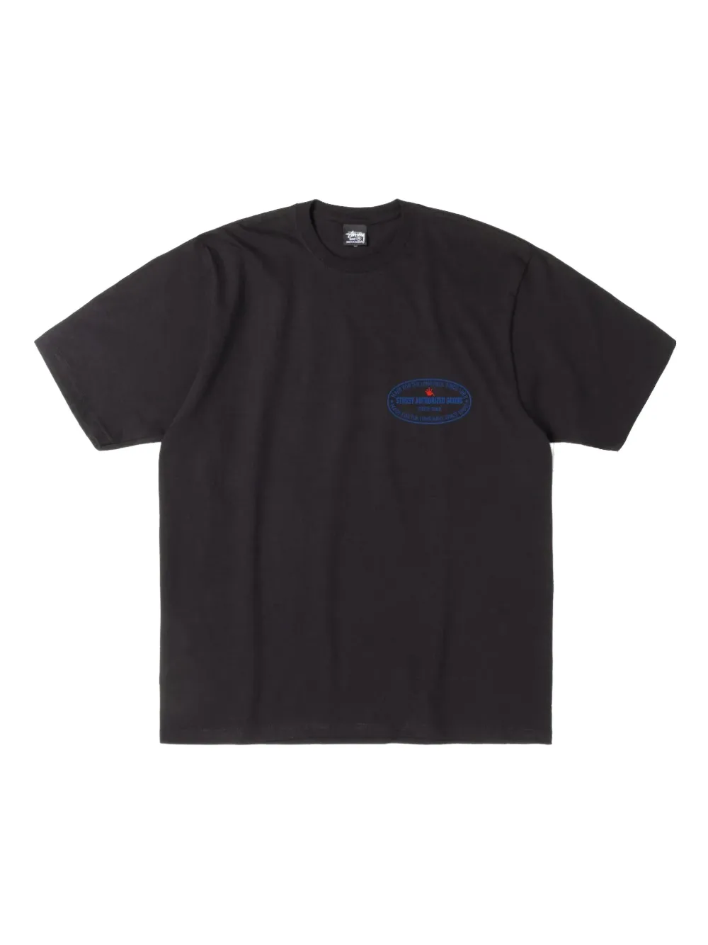 Stüssy crew-neck printed T-shirt - Nero