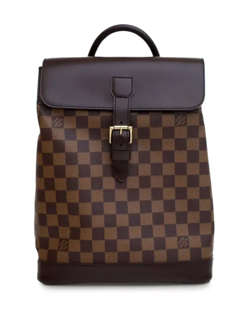 Louis Vuitton Pre-Owned 2002 Damier Ebene Soho backpack