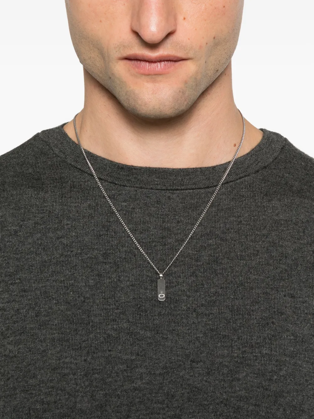 extreme cashmere T-shirt van katoen-kasjmierblend Grijs