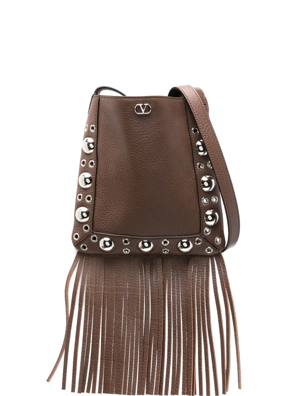 Valentino Garavani Nellcôte shoulder bag - ブラウン Valentino Garavani Nellcôte shoulder bag - ブラウン