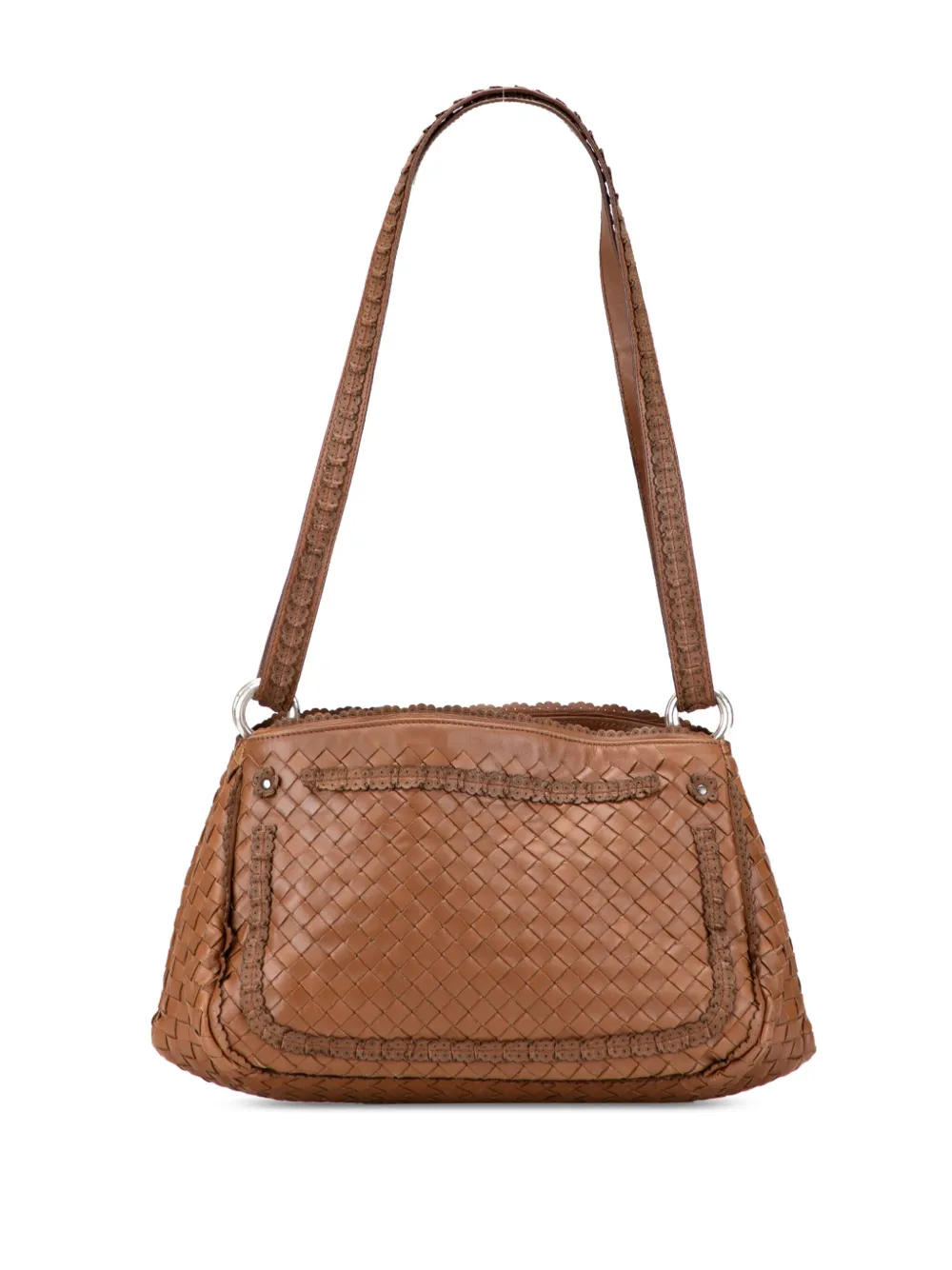 Bottega Veneta Pre-Owned 2000-2007 Nappa Intrecciato shoulder bag | Brown | Image 1