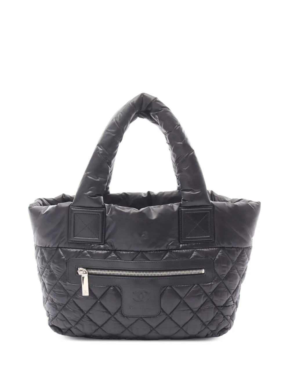CHANEL Pre-Owned 2012 スモール マトラッセ ナイロン ココ コクーン ハンドバッグ - レッド CHANEL Pre-Owned 2012 スモール マトラッセ ナイロン ココ コクーン ハンドバッグ - レッド