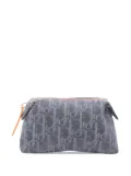 Christian Dior Pre-Owned 2006 Diorissimo Trotter Denim Flight Cosmetic pouch - Blue