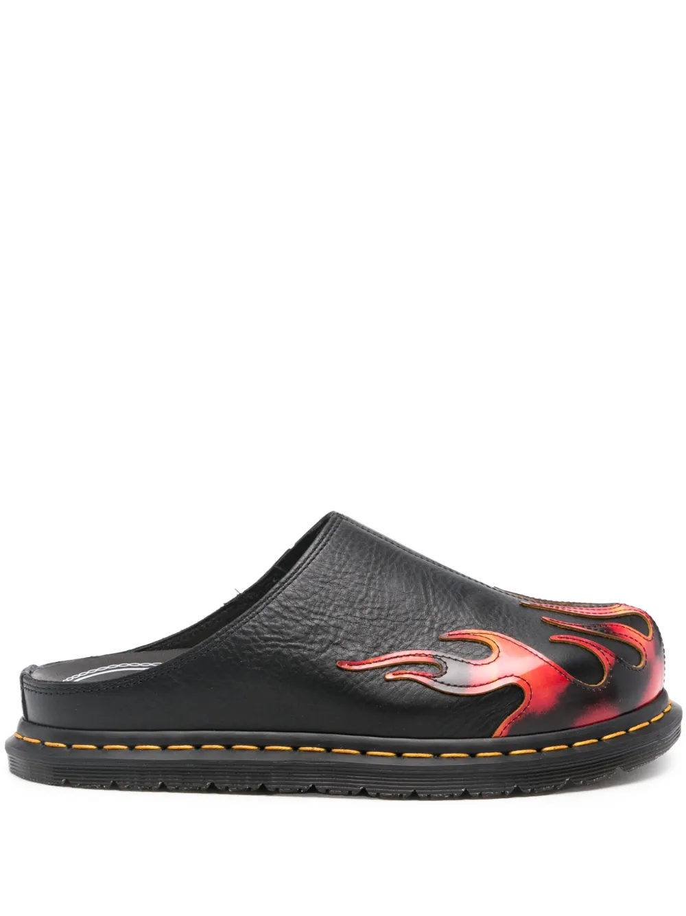 Dr. Martens San Mule Flame Mules In Multi