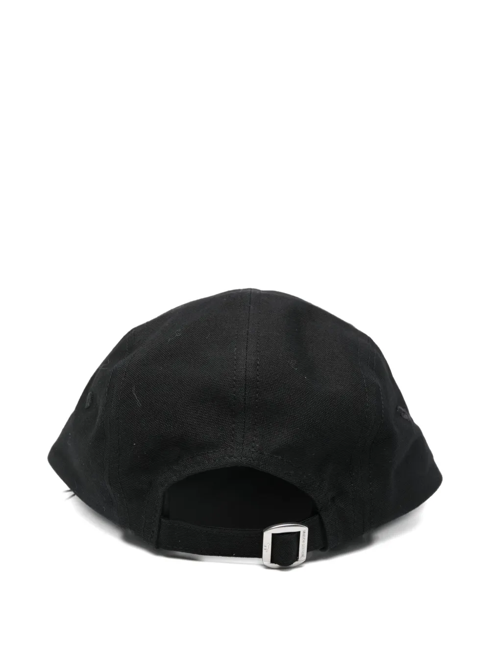 Maison Kitsuné logo-embroidered cap - Zwart