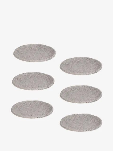 Seletti speckled irregular-shaped plates (set of six)