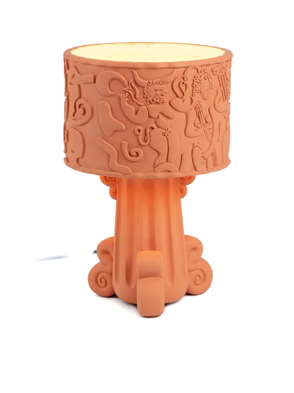 Seletti Magna Grecia Dea lamp - Oranje