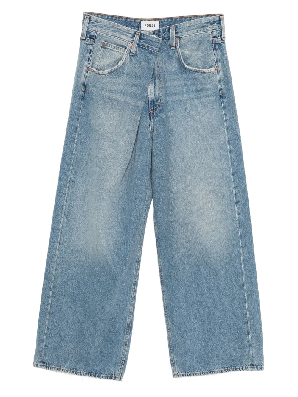 AGOLDE VANA fold jeans | Blue | Image 1
