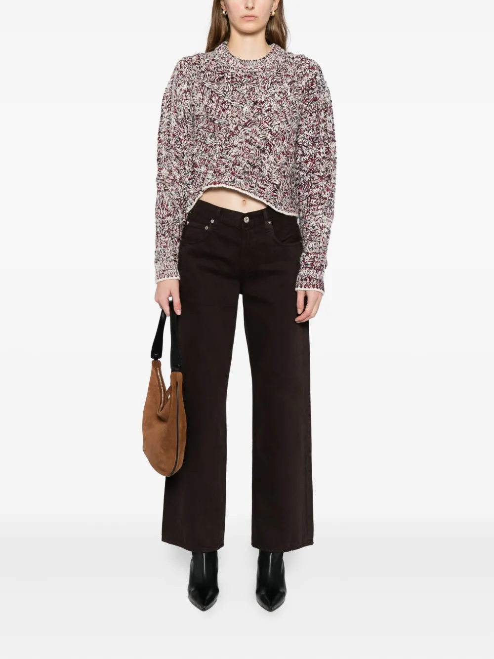 Citizens of Humanity LINDZ straight broek - Bruin