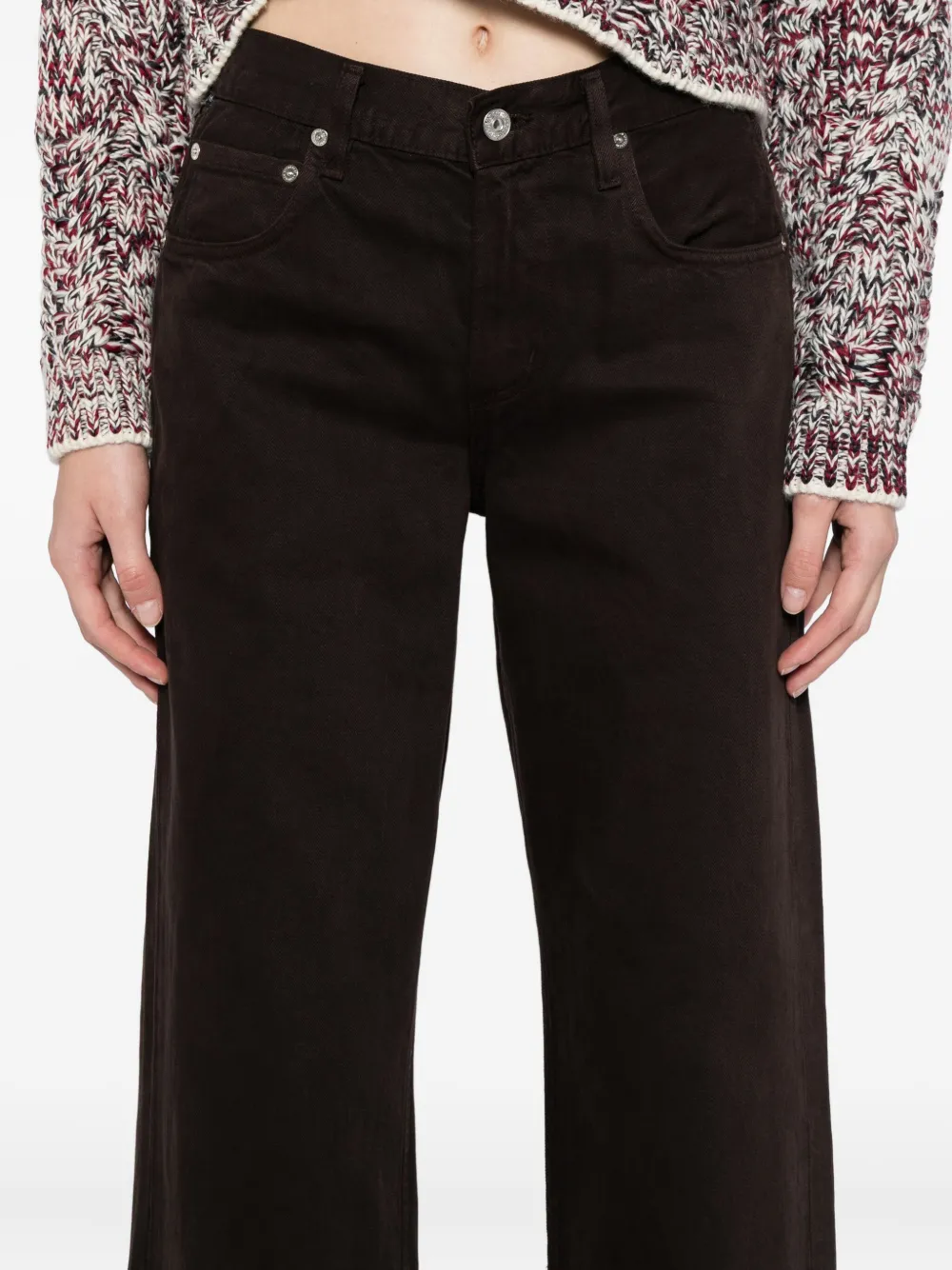 Citizen Of Humanity Lindz Easy Straight In Black