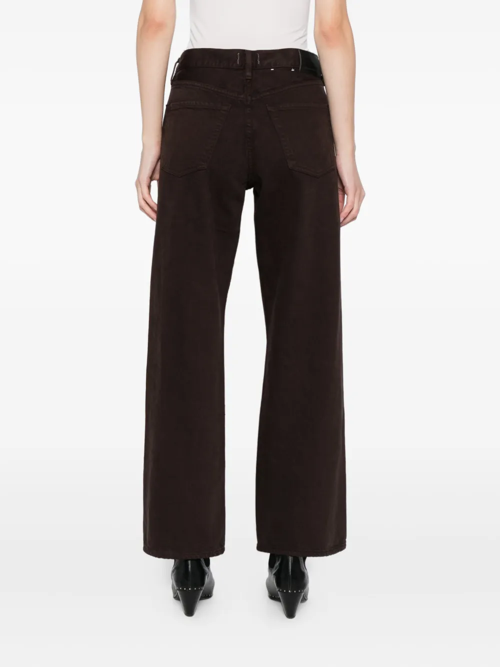 Citizen Of Humanity Lindz Easy Straight In Black