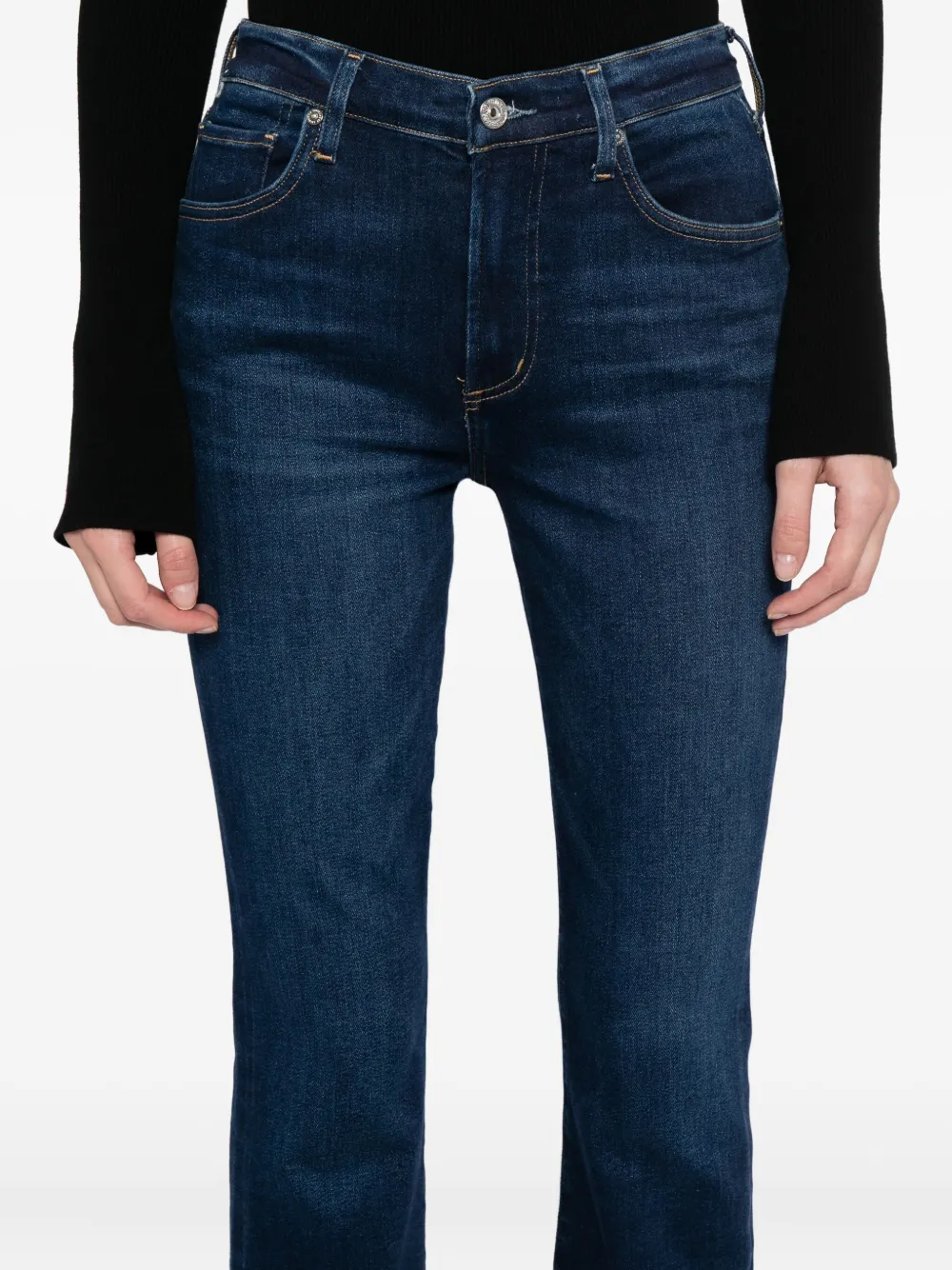 Citizen Of Humanity Lilah High-rise Bootcut In Blue